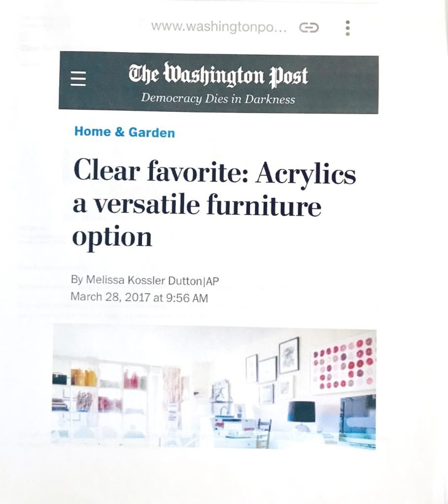 This image has an empty alt attribute; its file name is Clear-Favorite-Acrylics-a-Versatile-Furniture-Option-The-Washington-Post-2017-909x1024.jpg